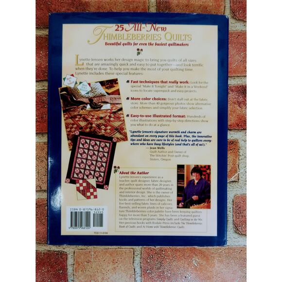 Thimbleberries Guide for Weekend Quilters Lynette Jensen Quilt Book - Picture 7 of 11
